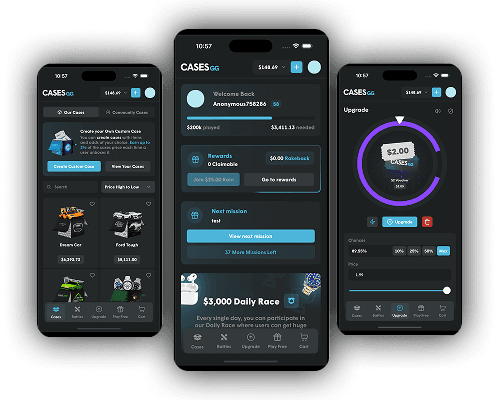 CasesGG App Interface